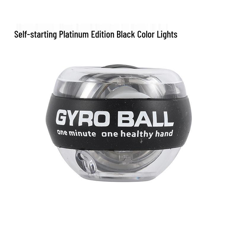 Luminous Gyroscope Grip Ball: Silent Wrist Strength Training & Stress Relief