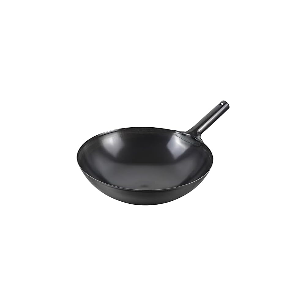 Wahei Freiz Authentic Beijing Wok, Chinese Wok, 36cm, Gas Stove Only, Iron Pan, Frying Pan,