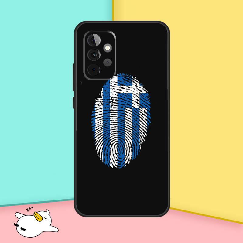 Греция Греческий Флаг Чехол Для Samsung Galaxy A15 A55 A35 A52 A32 A12 A16 A26 A36 A56 A53 A33 A13 A14 A34 A54 A17