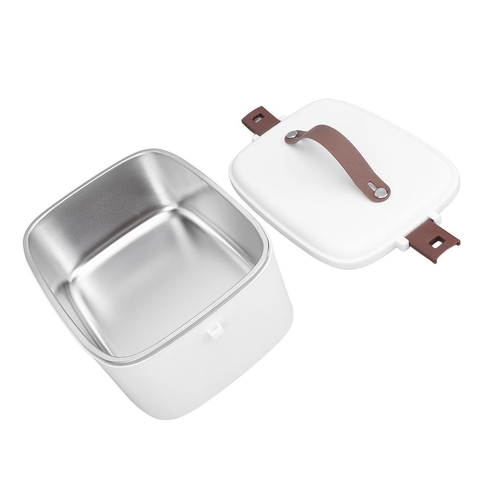 Electric Lunch Box Food Heater 1.8L Large Capacity SUS304 Liner 360 Degrees  Cycle Balanced Heating