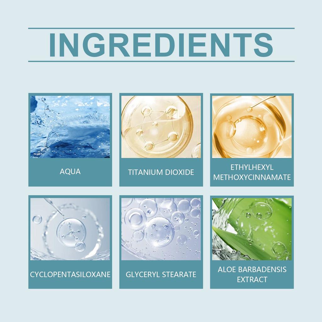 Солнцезащитный крем Водостойкий солнцезащитный крем для тела Солнцезащитный крем для лица Освежающий солнцезащитный крем, 100 г