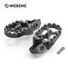 NICECNC Foot Pegs Pedal Footrests For KTM EXC 300 EXCF 350 XCW 500 2017-2023 SX 85 2018-2022 SX 125 SXF 450 XC300 XCF 250 17-22