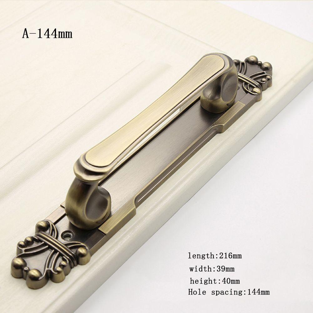 Античная медь Напротив двери Деревянная дверь Ретро ручки Дверная ручка Мебельная ручка Дверные ручки