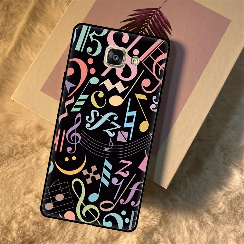 Чехол для музыкальных нот для Samsung Galaxy M15 M35 M55 M11 M14 M34 M54 M31 M13 M53 M51 M12 M32 M52 M16 M36 M56