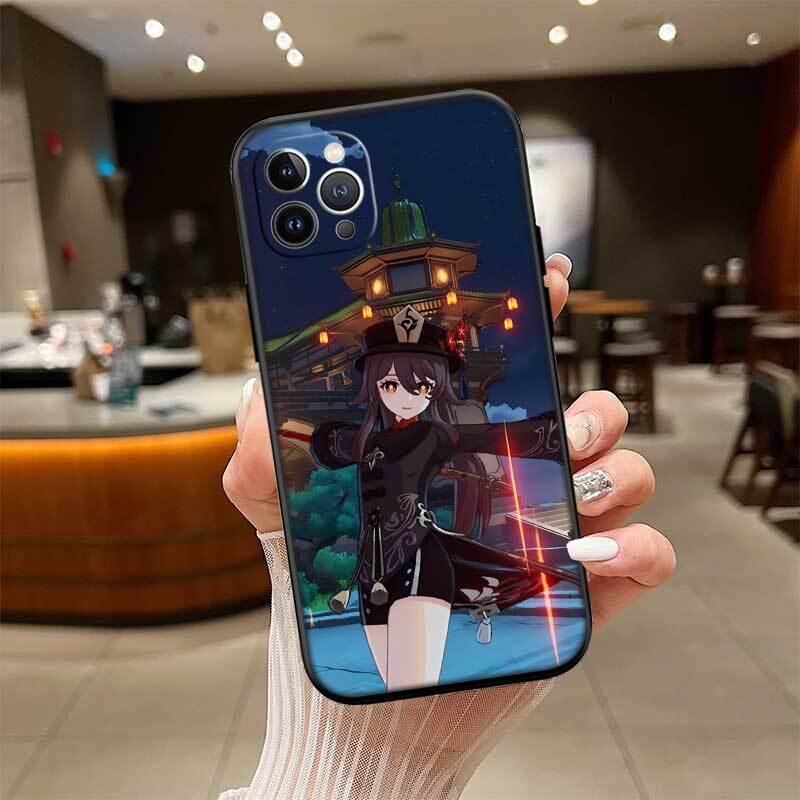 Чехол Genshin Impact для Samsung Note 20 10 S25 Plus Ultra Lite FE M20 M21 M30 M31 M51 A11 A26 A51 A52 A53 A56 A70 A71 A72 A73