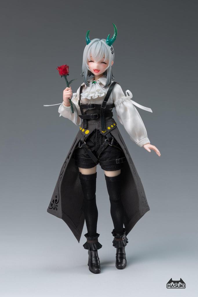 Hasuki Серия POCKET ARTS PA008 Рыцарь и экшн-фигурка Глория, Роза, масштаб 1/12, ткань, АБС, ПВХ, предварительно окрашена
