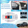 Автомобильный солнцезащитный козырек для Jaecoo J7 Автоаксессуары Chery Tansuo 06 Fulwin T6 2026- Солнцезащитные шторки на лобовое стекло и боковые окна