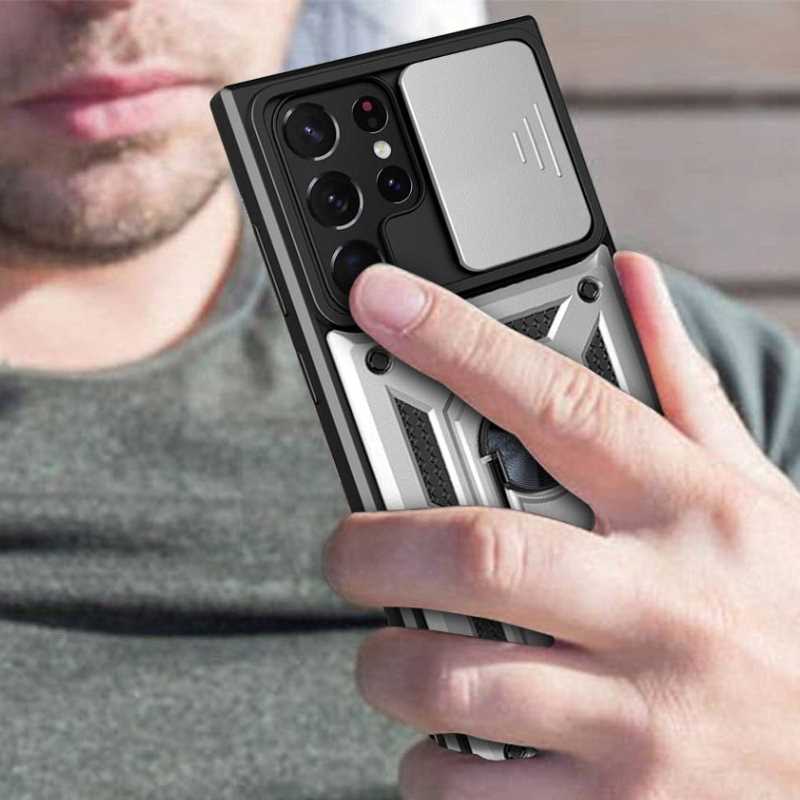 Sc Camring Galaxy S22 Ultra Silver