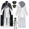 Anime Danganronpa Kokichi Oma Cosplay Costume Kokichi Oma President Uniform Cloak Halloween Stage Performance Costumes