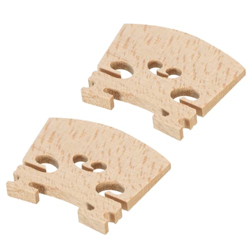 uxcell Maple Wood Violin Bridge for 1/8 Violins, 2 Pieces
