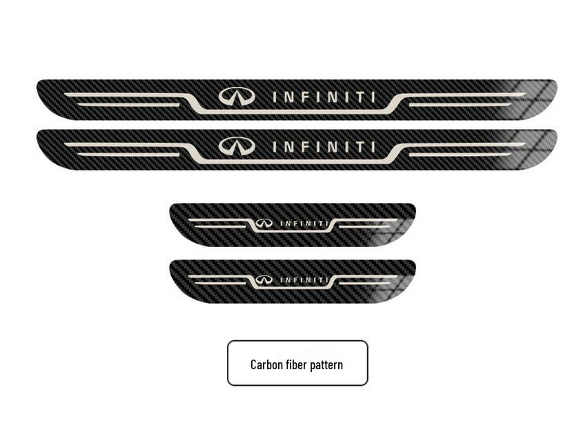 Оригинальная накладка на порог с подсветкой для автомобилей Infiniti QX50, QX60, Q80, Q70L, Q50L, FX3