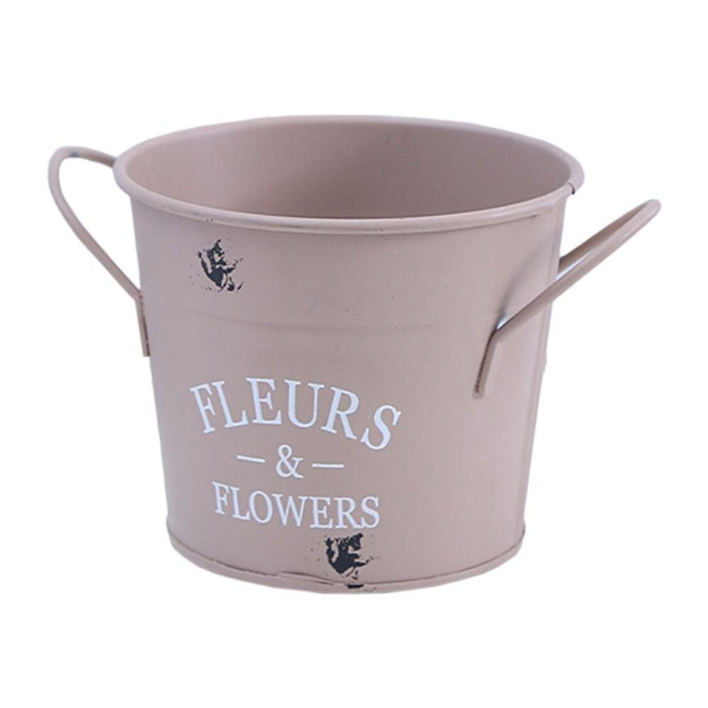 Главная Металлический кувшин Кувшин Цветочные горшки Цветочная ваза Садовый декор Ведро для цветов