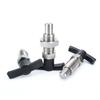 1PC Factory Outlet Plastic T-Handle Retractable Spring Loaded Indexing Plunger High Quality Positioning Pin Red Konb With Nut