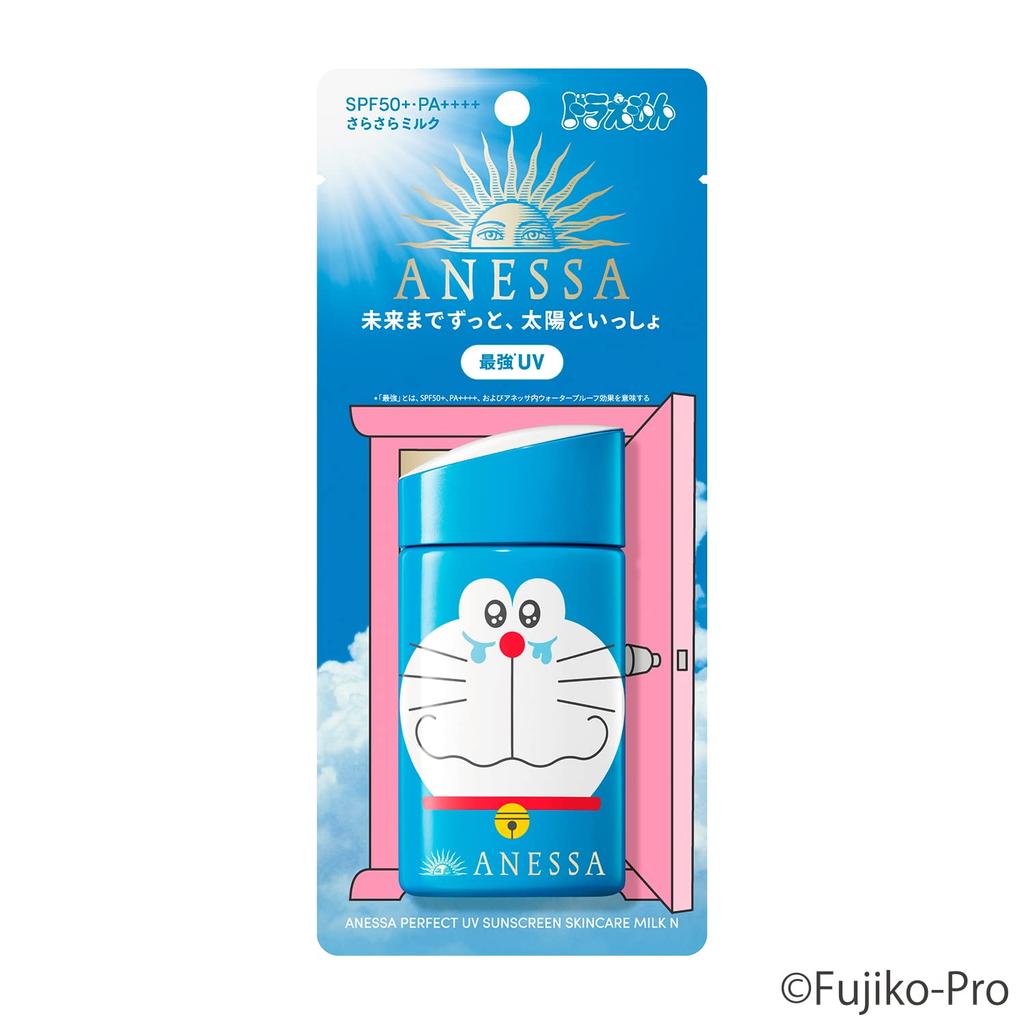 Doraemon x Anessa Perfect 51+PA++++ Молочко для ухода за кожей от УФ-лучей N 60 мл DR2