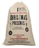 Printtoo 2 шт. Подарочный мешок Санты для детей, рождественские подарки, рождественский мешок, персонализированные сумки, большие 27x20 дюймов