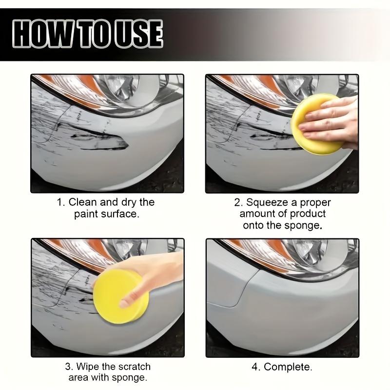7.05 унц белый набор полировального воска для автомобиля, уход за краской, удаление царапин, деконтаминация, покрытие для нового автомобиля, уход за автомобилем, поверхность автомобильной краски