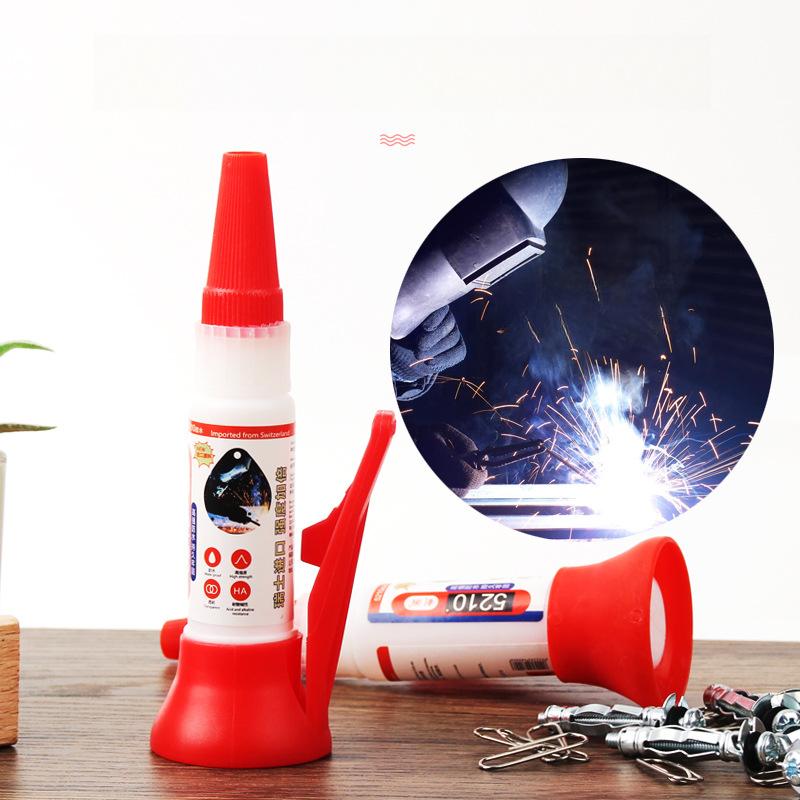 Быстросохнущий Сверхпрочный Сварочный Клей для Дерева, Металла и Пластика с Точным Соплом