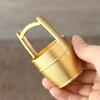 Micro Landscape Non-fading Cute Eye-catching Copper Bucket of Golden Ornament Mini Brass