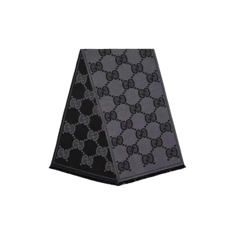 GUCCI Gg Jacquard Scarf (Unisex) Snoods 598189 4G200 1460