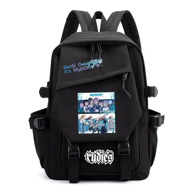 BanG Dream Its MyGO Backpack Boys Girl Teenage Anime School Bag Takamatsu Tomori Anon Chihaya Rana Pattern Stain Resistant Bags