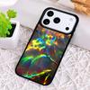 Opal Stone Iridescent Shockproof Phone Case for iPhone 17 Air 16e 15 11 12 14 13 Pro Max Cover Coque