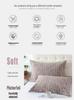 Washable Thickened Jacquard Cotton Pillow Towel - Enlarged, Luxurious, and Durable Design.