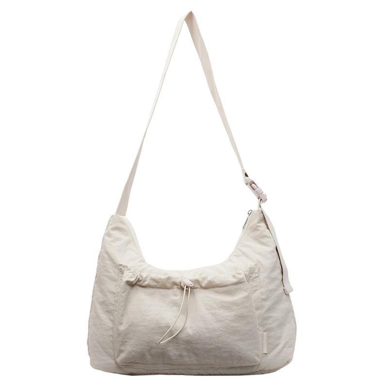 Nylon Crossbody Bag Women's Lightweight Large Capacity Shoulder Bag Commuter Dumpling Bag