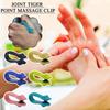 Portable Acupressure Massage Practical Hand Massager Roller Acupressure Point Clip Finger Joint