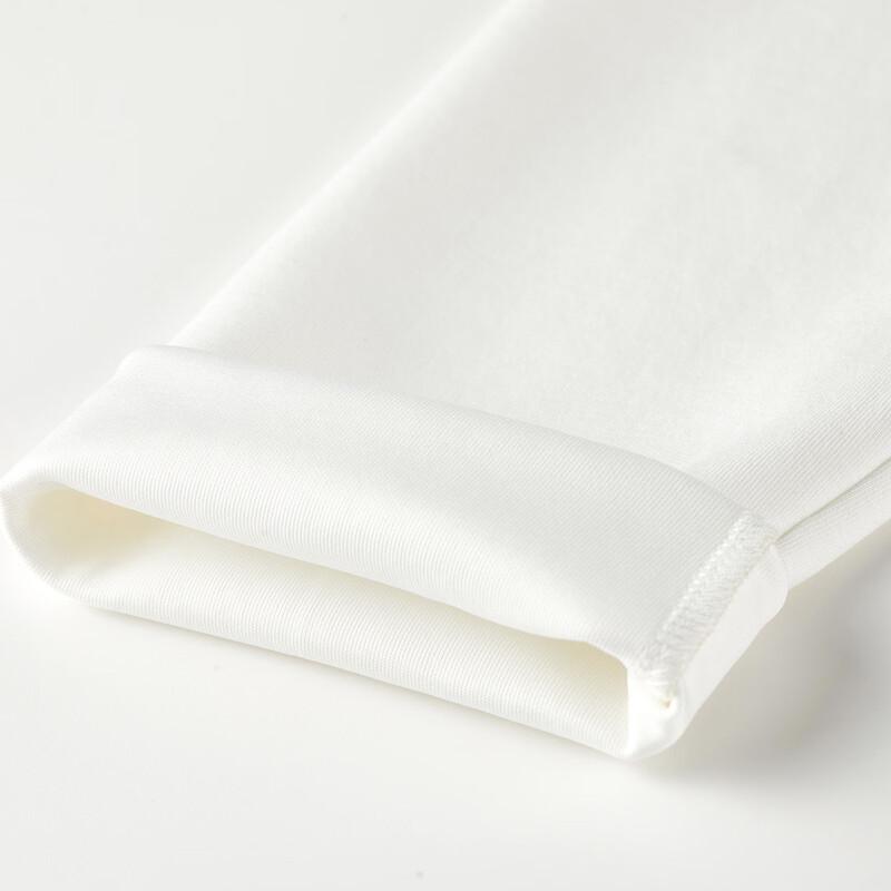 Elegant Embroidered Knit Cotton T-Shirt