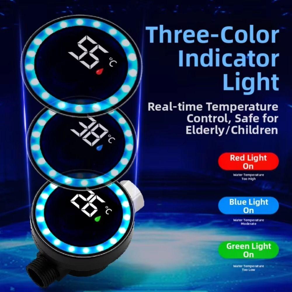 Термометр для воды из нержавеющей стали Точное измерение Сенсорное управление Светодиодный дисплей Водонепроницаемый Индикаторный инструмент