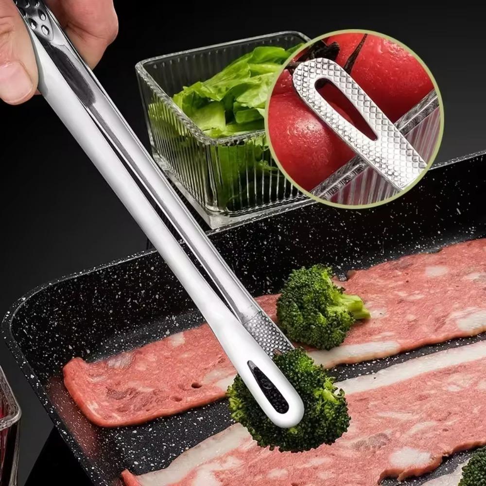 Kitchen Tongs Stainless Steel Barbecue Tongs Clip BBQ Grill Meat Tongs Cooking Tweezers for Food Utensils Kitchen Tools