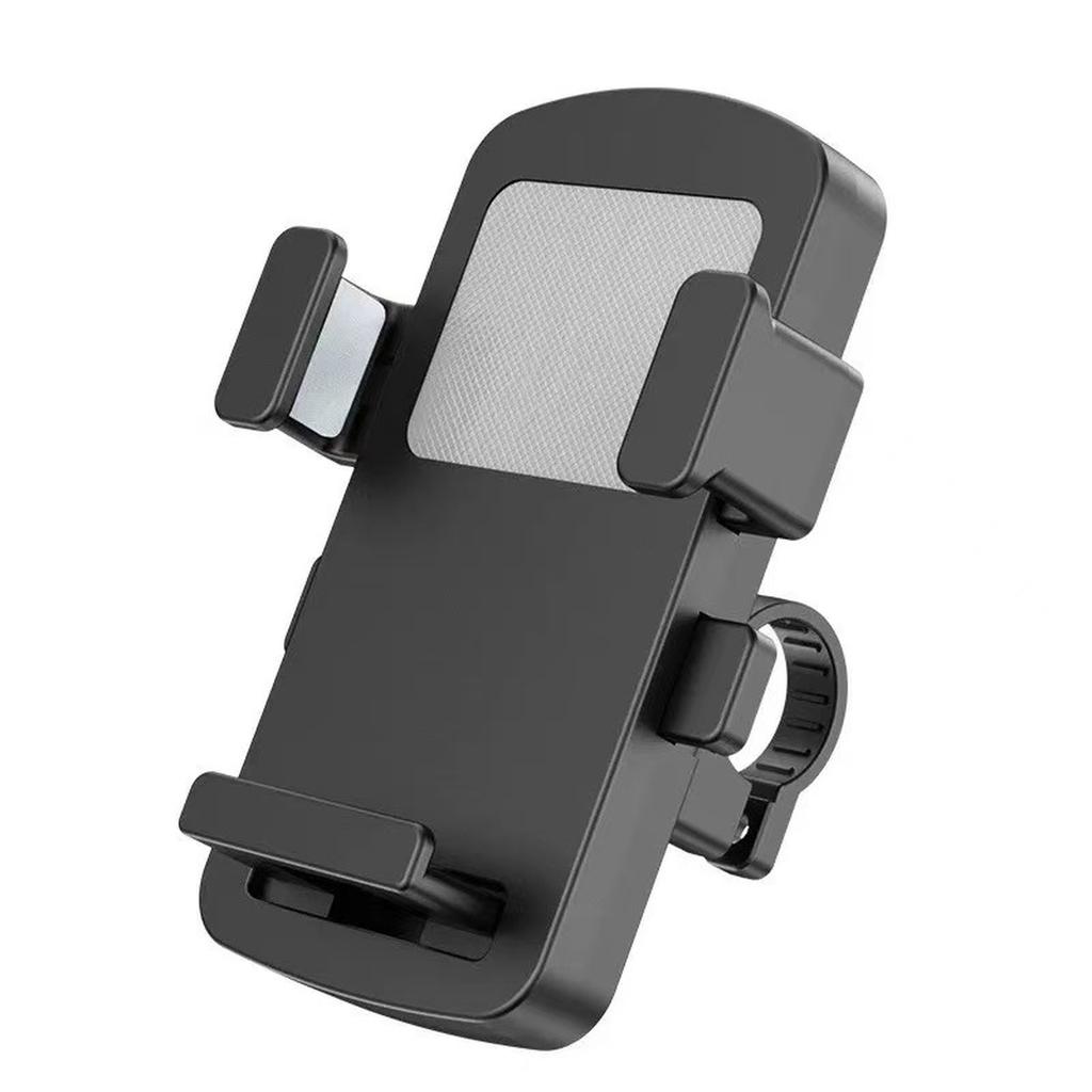 Universal Bike Phone Mount Holder Adjustable Motorcycle Handlebar Mobile Phone Bracket Shockproof Navigation Stand for Outdoor Riding