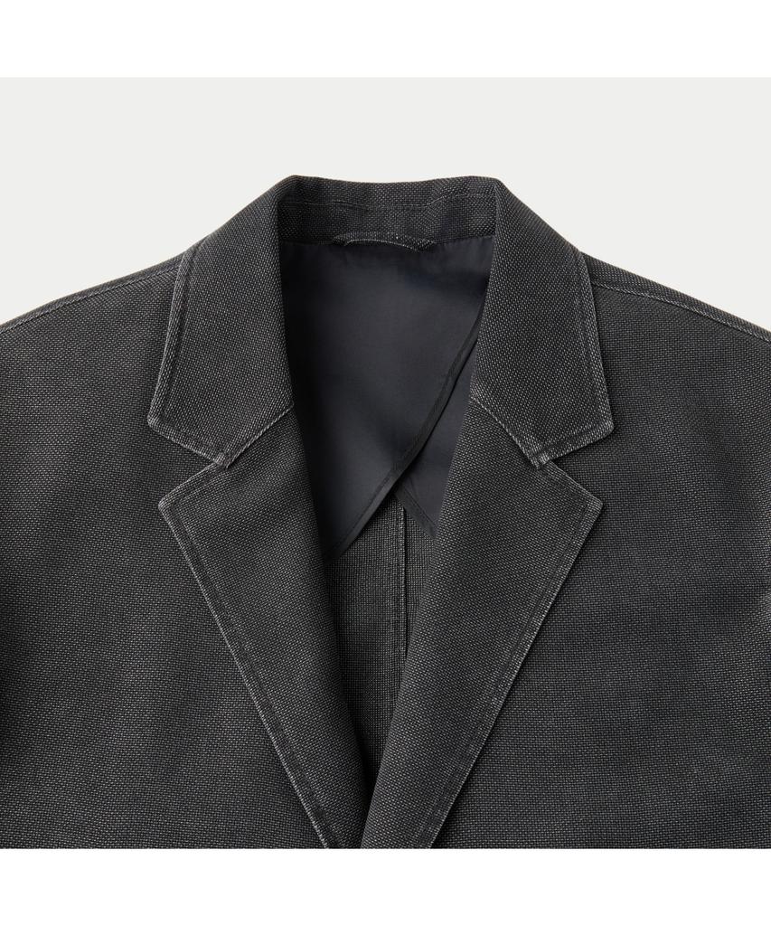 Series Pig Coated Panama Regular Fit Jacket Sajam26511Chx