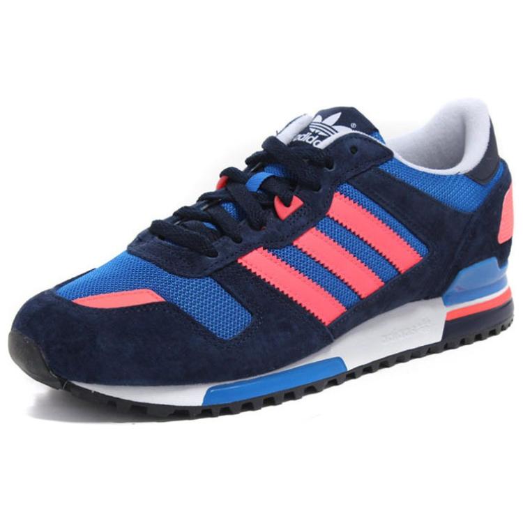 adidas Originals ZX 700 Модные Нескользящие Прочные Низкие Кроссовки для Повседневной Носки Унисекс Кроссовки Черный Розовый B34333