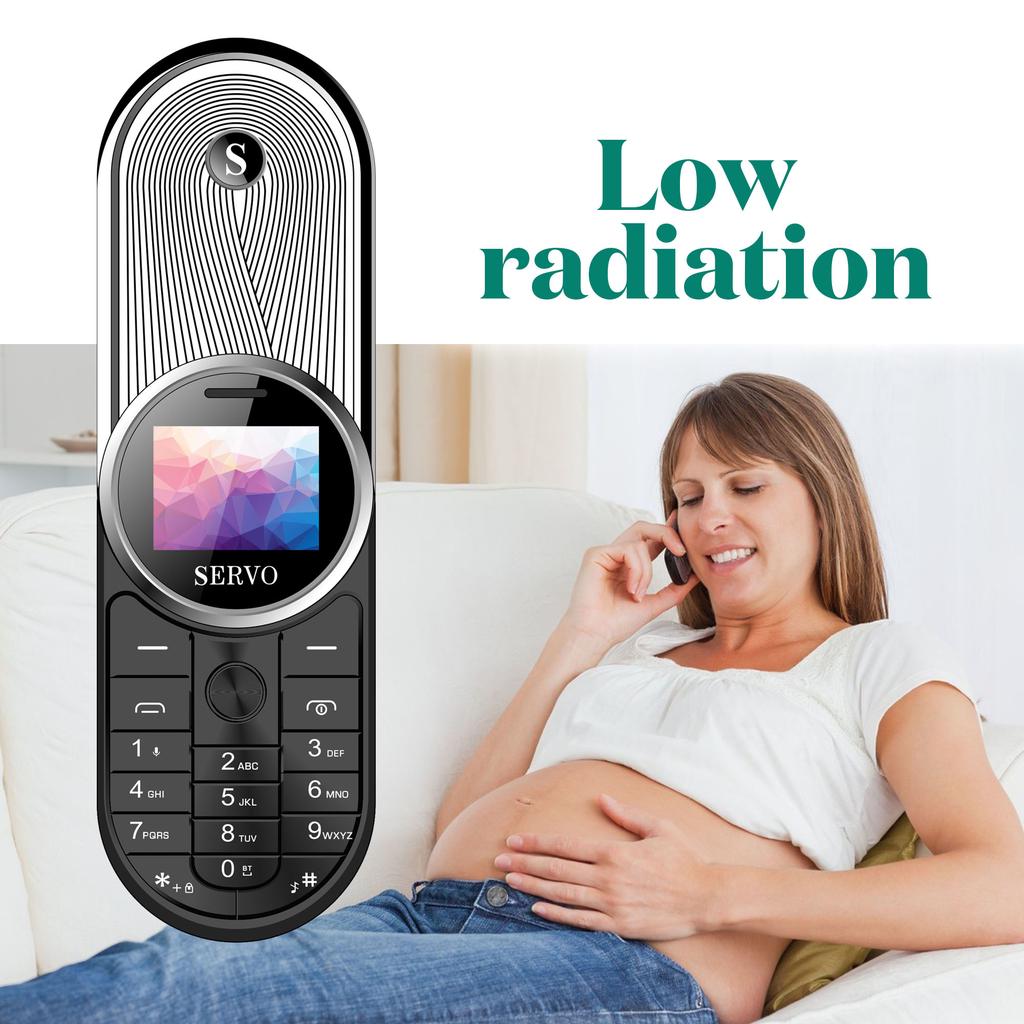 SERVO AURA 2 SIM-карты, FM, MP3 и Bluetooth-дозвонщик, поворотный на 360° мини-телефон, телефон