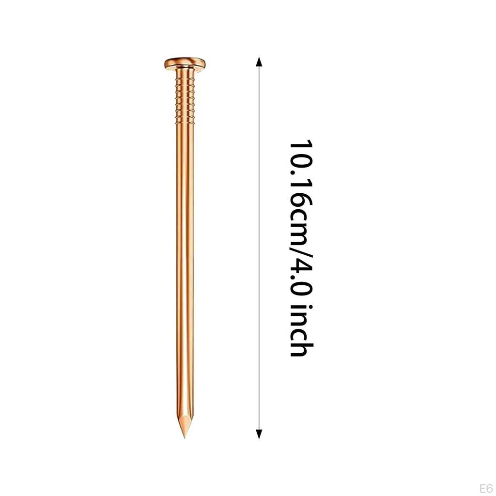 Медные гвозди для заплаток, прочные многофункциональные профессиональные шипы для сланца, пеньки для дерева