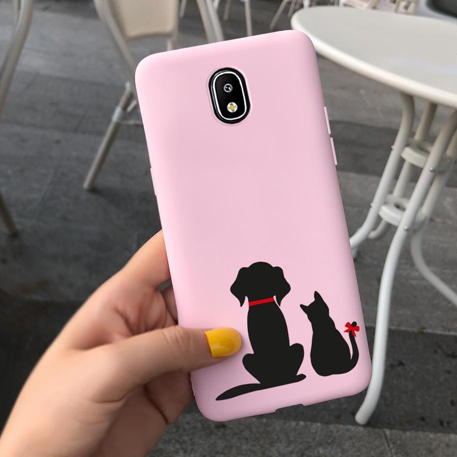 For Samsung Galaxy J5 2017 J530 SM-J530F Case Cute Cartoon Cats Unicorn Butterfly Bee Soft Cover for Samsung J5 2017 J530F Funda