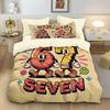 New Funny 67 Six Seven Meme Catoon Duvet Cover Set Bedding Set Bedroom Decoration Single Twin Full Size Adult Boys 2/3pcs