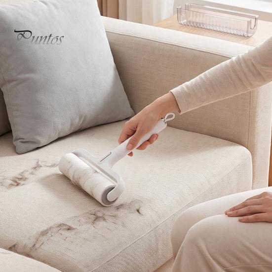 Ролик для уборки больших площадей Extra Sticky Lint с пылезащитной крышкой для удаления шерсти домашних животных, Расширенная клейкая лента, Сменная лента для удаления ворса, Инструмент для одежды, мебели и