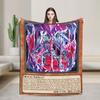 Anime Yu Gi Oh Card Flannel Blanket  Warm Throw Blanket for Home Decor Travel Office Novelty Bedspread Sofa Bed Cover