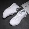 2024 Spring Ebay2025 Large Size Women's Shoes Fly-woven Sneakers Women's Casual Lace-up Platform Women's Shoes