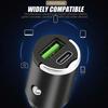 Автомобильное зарядное устройство прикуриватель PD быстрая зарядка для iPhone QC3.0 12В-24В мини USB Type C мини автомобильное зарядное устройство для телефона для Samsung Huawei xiaomi