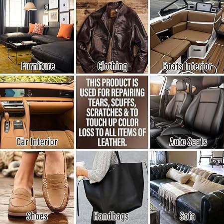 Набор для ремонта кожи и винила ARCSSAI - Ремонтный состав для