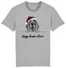 BLOODHOUND Personalised Christmas Dog T-Shirt Mens Womens Kids Dogs Name Gift