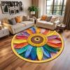 3D Floral Carpet Living Room Bedroom Floor Mat Easy To Wash and Maintain Anti Slip and Beautiful Floor Mat