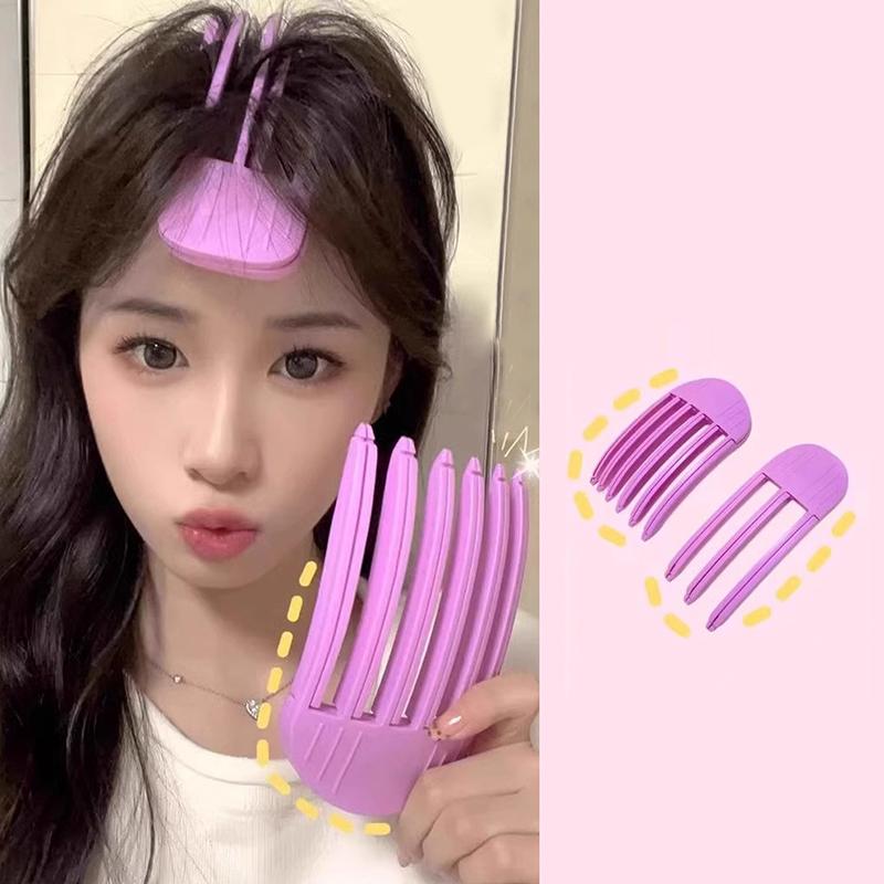 Волшебные корни волос натуральные пушистые заколки для волос без термобигуди укладка волос зажим челка шпилька женские бигуди челка салонная укладка