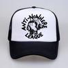 Винтаж 80-х ANTI NOWHERE LEAGUE ПАНК-РОК СКИНХЕД Oi ТУР КОНЦЕРТ Кепки-бейсболки Унисекс 2018 мода Бренд Сетчатая кепка-тракер