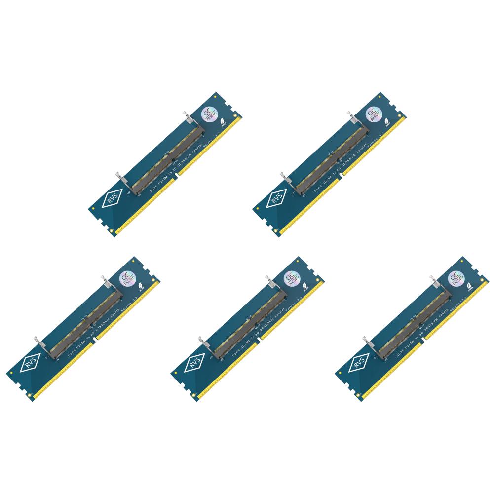 Тестер памяти Конвертер SO DDR5 в DDR5 U-DIMM для ноутбука DDR5 Память SO-DIMM в PC Настольный DIMM Карта-удлинитель Адаптер расширения для ПК