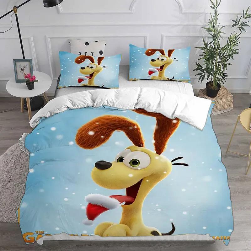 2026New G-Garfield Bedding Sets Comforter Quilt Bed Cover Duvet Cover Pillow Case 2/3 Pieces Sets Kids Adult Size Home Textiles