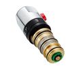 Brass Thermostatic Mixing Valve Temperature Control Ceramic for Solar Water Heater Parts Cartridge WF107